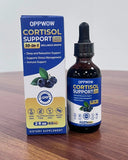 OPPWOW 10 in 1 Cortisol Supplements for Women & Men Vitamin and mineral supplements, Sleep & Mood Support, 2 Fl Oz, Blueberry Flavor